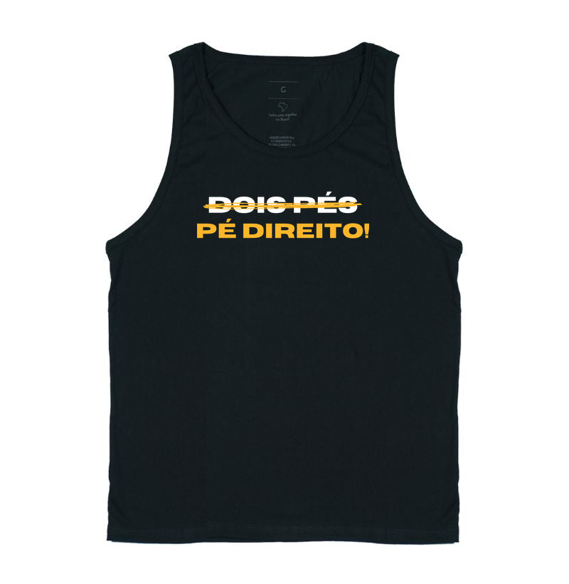 Camiseta Oversized – Dois pés? Pé direito!