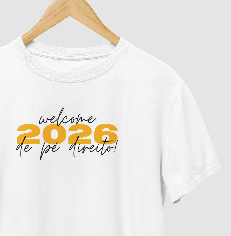 Camiseta – Welcome 2026