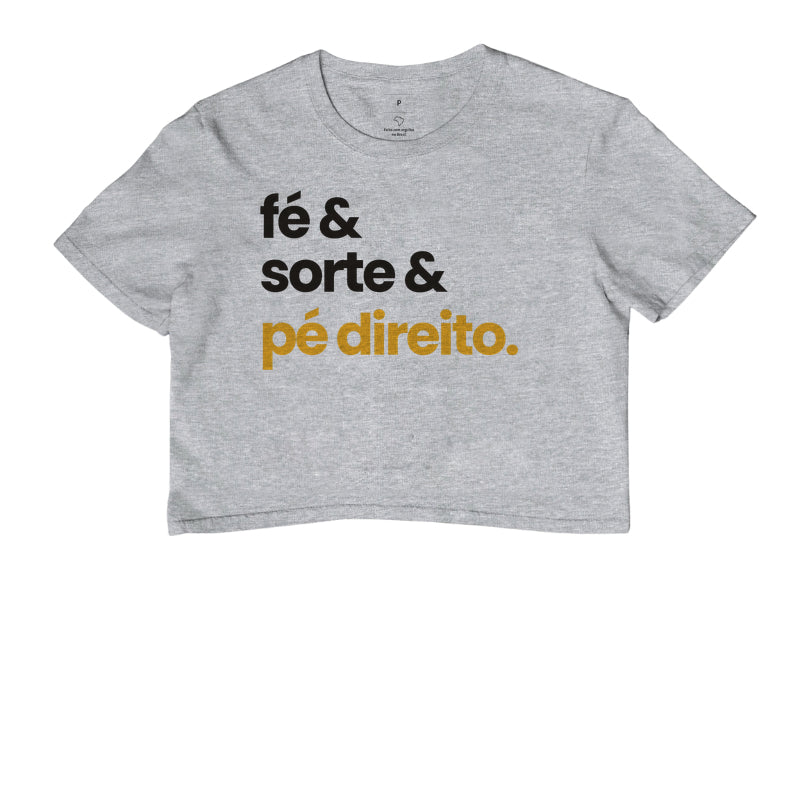 Cropped – Fé e Sorte